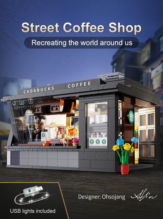 Street Coffee House with LED lighting C66005W